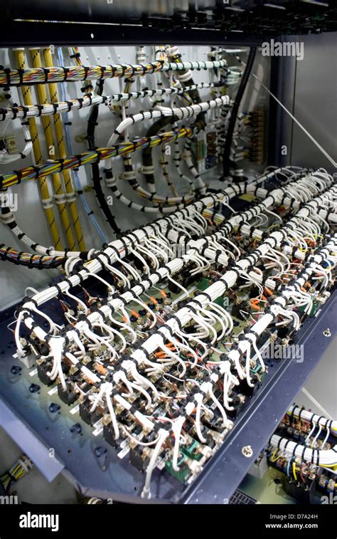 Airbus Aircraft Wiring Looms Stock Photo Alamy
