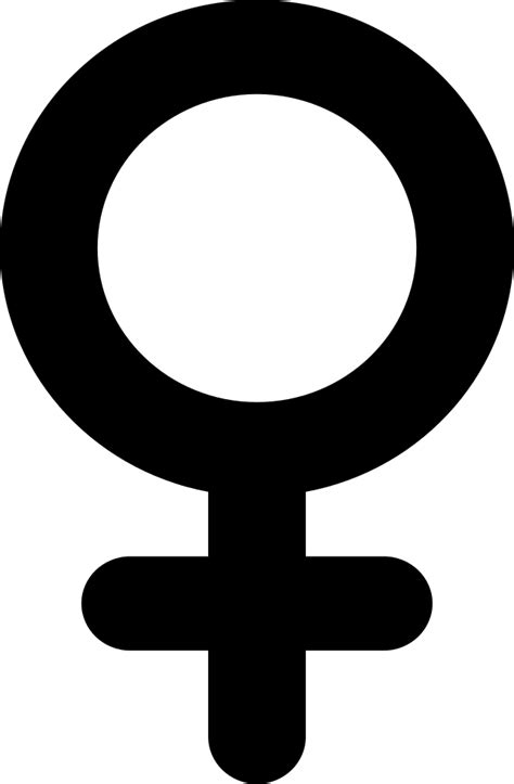 Download Gender Symbol Female Clip Art Gender Female Icon Png