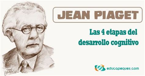 【jean Piaget 】vida Y Obra ️ Las 4 Etapas Del Desarrollo Cognitivo De Jean Piaget Jean Piaget