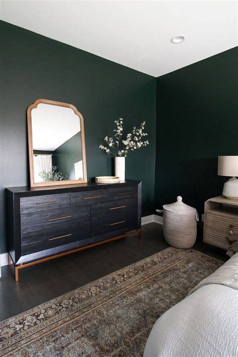 Dark Green Paint Walls Beauty Home Design