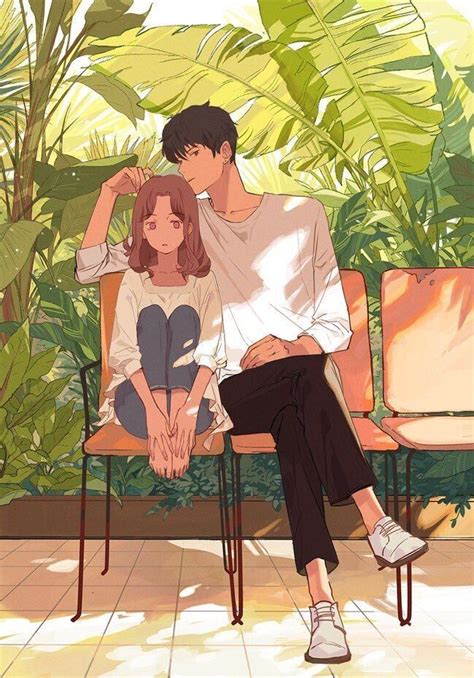 Pin By Grayghost 慰ラ者🦉 On Arts~ Anime Love Couple Anime Cute Couple Art