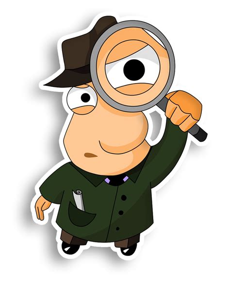 Download Detective Glass Magnifying Private Investigator Png Image High