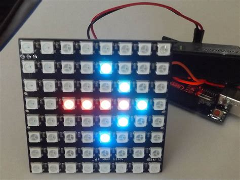 Excel For Ws2812 Rgb Led Array Animations Arduino Project Hub
