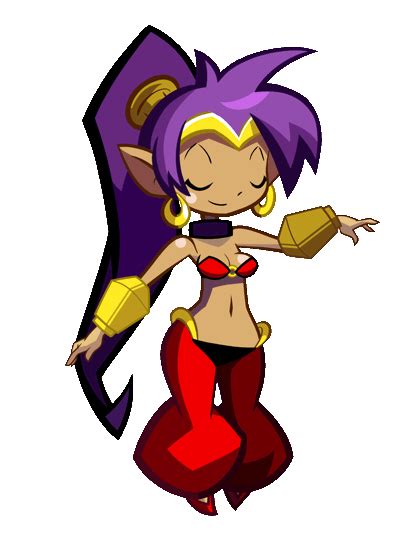Dancing Shantae Animated Drawings Illustration Character Design