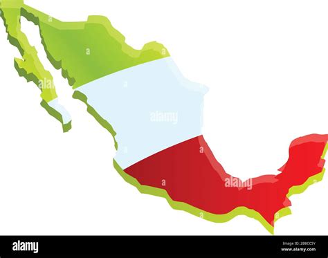 Mexico Country Icon Cartoon Of Mexico Country Vector Icon For Web