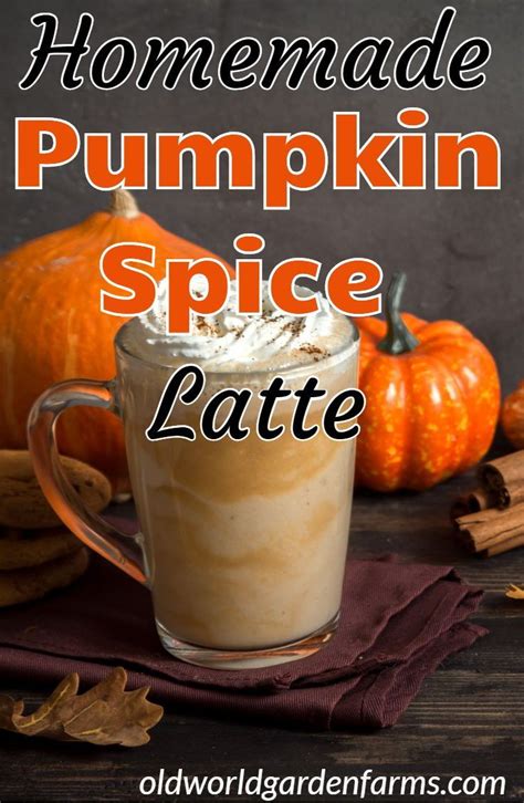 Homemade Pumpkin Spice Latte Save Your Money And Make Your Own