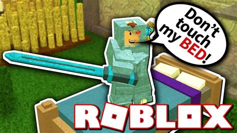 Getting Super Op In Roblox Bedwars Youtube
