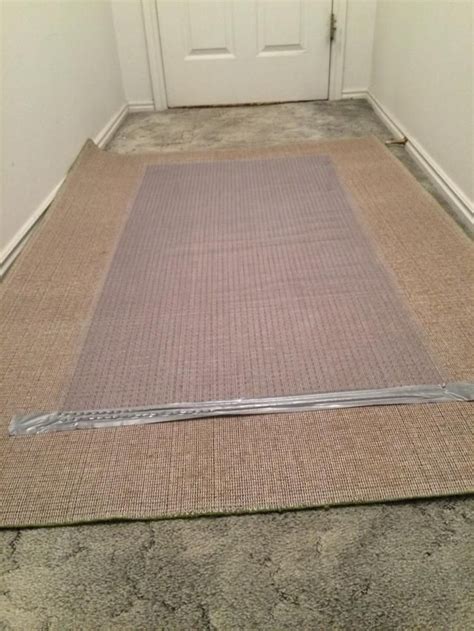 How To Secure An Area Rug Over Carpet Rug Over Carpet Rugs On Carpet