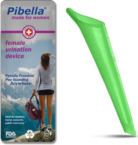 Pibella Travel Female Urination Device Germ Resistant Portable