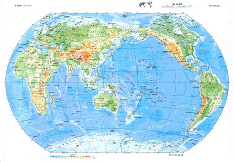 高清世界地形图世界地形图初高中地理网