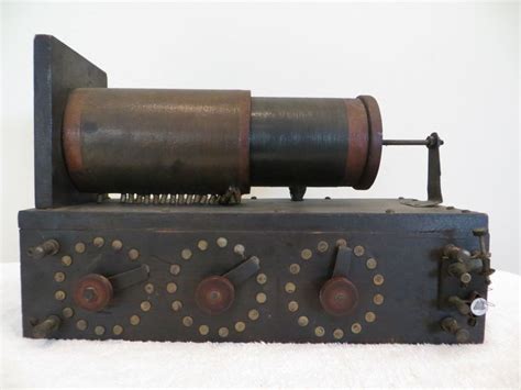 Early 1900s Marconi Era Old Primitive Antique Crystal Radio Slide Tuner