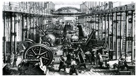 The Industrial Revolution Rising On The Back Of