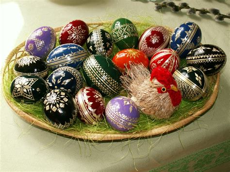 Cwaux Beautiful Decorated Easter Eggs Hd Wallpaper