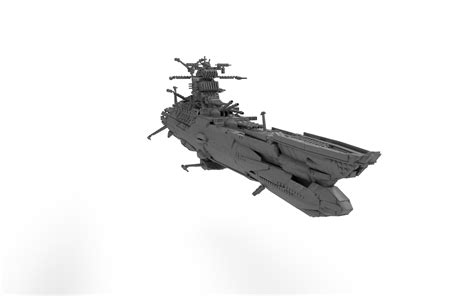 Artstation Space Battleship Yamato