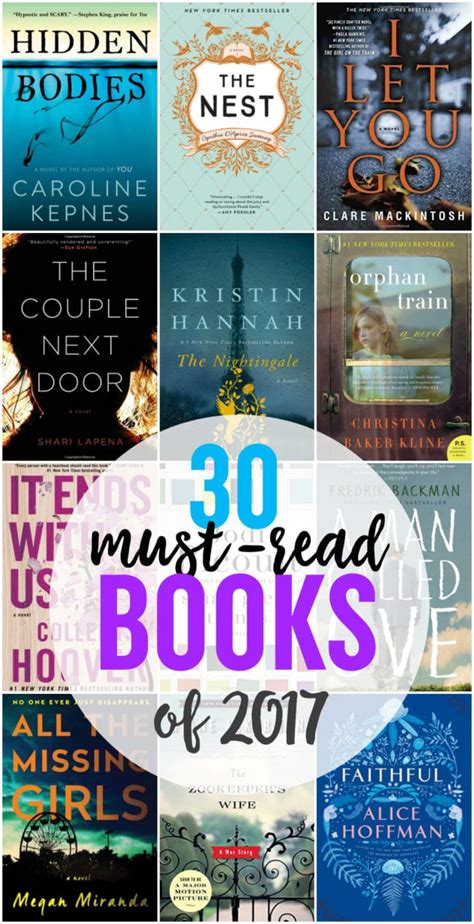 Enjoy popular books when you subscribe. 30 Must-Read Books for 2017 - Best Books to Read in 2017