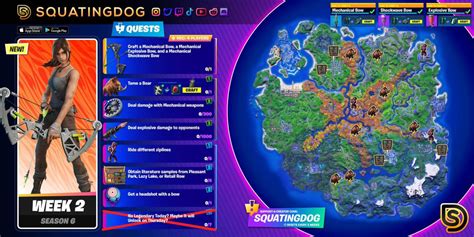 Fortnite Chapter 2 Season 6 Week 2 Challenges Guide Video Games Blogger
