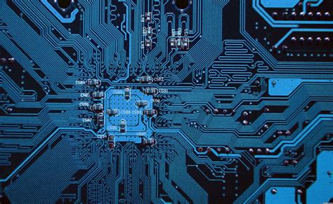 Blue Circuit Board Wallpapers Top Free Blue Circuit Board Backgrounds