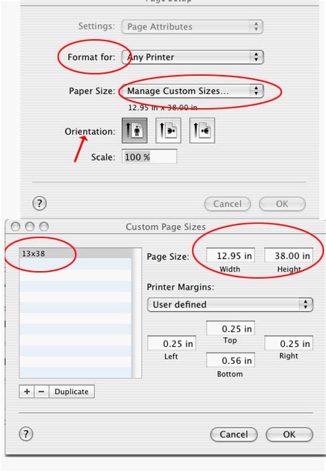 Epson Custom Paper Size Setup Cs3