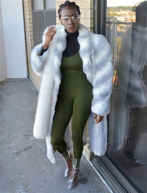 fur fashion womens fashion ebony women issa dark skin her style canada goose jackets