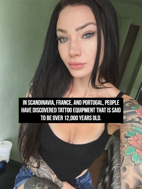 Here you can read about 99 tattoo facts. Interesting Tattoo Facts (19 pics)