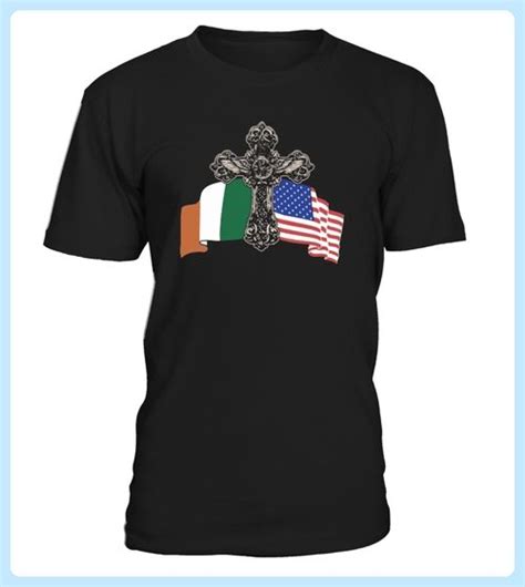 Irish Irish American Flag T Shirt Partner Link American Flag