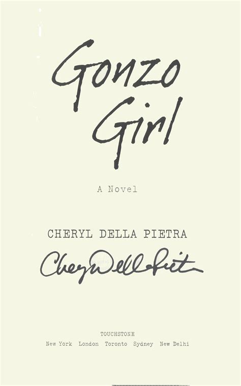 Gonzo Girl The Alabama Booksmith