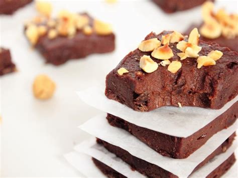 No Bake Fudgy Chocolate Hazelnut Brownies A Protein Packed Brownie