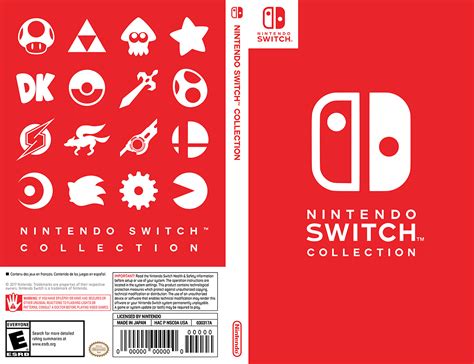 Nintendo Switch Game Case Template