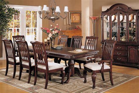You must also have a china cabinet along with a buffet. Perfect Formal Dining Room Sets for 8 - HomesFeed
