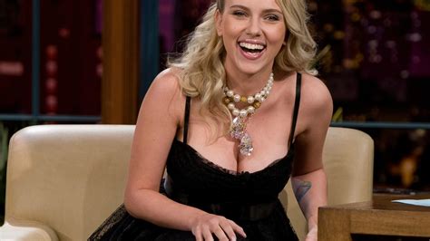 Happy Scarlett Johansson Hot Wide