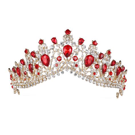 Jinyijia Queen Crown Rhinestone Crowns Princess Crown