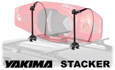 Yakima Kayak Stacker Rooftop 4 Kayak Rack 8004036