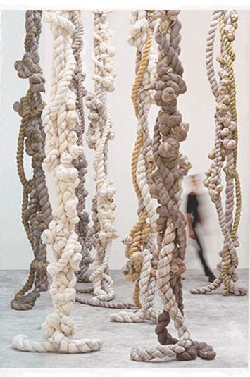 Dana Barnes Studio Rope Art Installation Art Fiber Sculpture