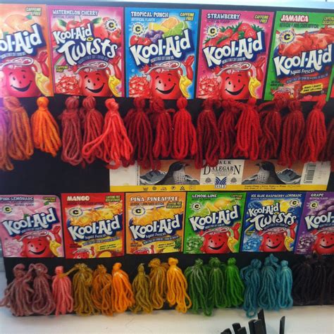 How can black hair dye cover an existing violet hair dye? Chart to dye your hair with kool aid | Hair | Kool aid ...