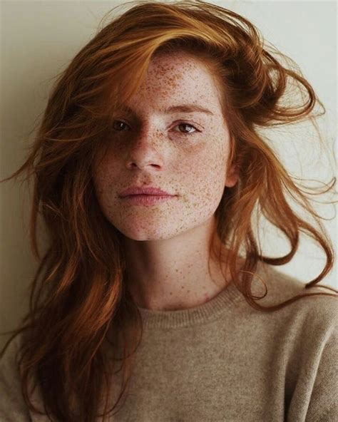 Mode Beautiful Freckles Beautiful Redhead Freckles Girl Red Hair Woman Ginger Girls Redhead