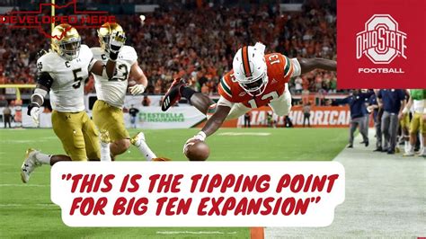 Massive Expansion Update Miami And Notre Dame To The Big Ten Youtube