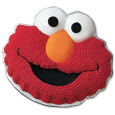 Elmo Face Cake Pan Mold 2105 3401 2002 Sesame Street Muppets By