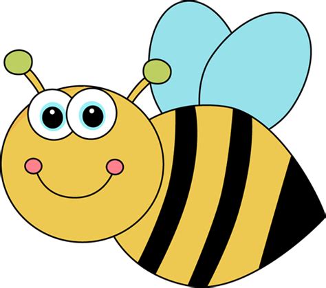 Cute Cartoon Bee Clip Art Cute Cartoon Bee Image