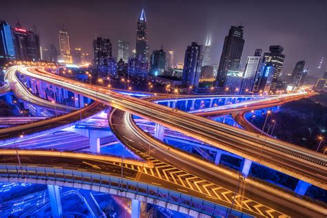 The Craziest Intersection Ive Ever Seen Shanghai China Pete Demarco