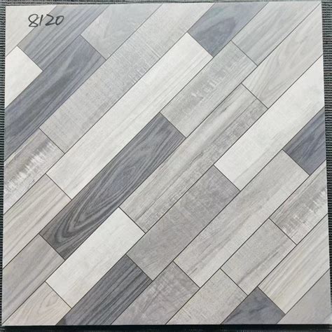 60x60cm Glazed Porcelain Wood Pattern Rustic Matt Floor Tile China