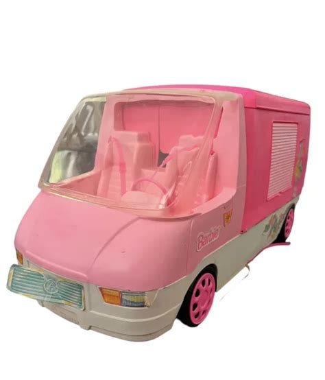 VINTAGE MATTEL 1996 Barbie Motorhome Maxi Van RV Camper Sound Working
