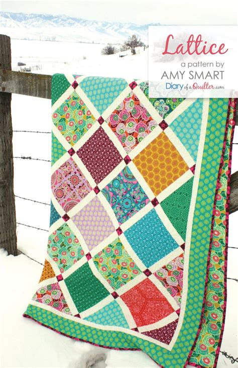 Lattice Quilt pattern PDF | Shop by Amy Smart