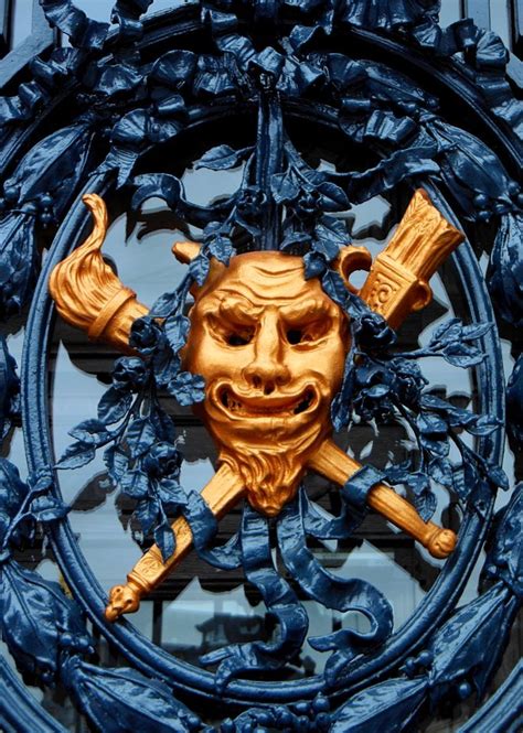 l un des masques ornant les portes de l opéra de lille ve… free stock illustrations creazilla