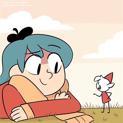 Hilda And Alfur By Relyon Comics Maker Blue Haired Girl Shows On Netflix Rugrats Historical