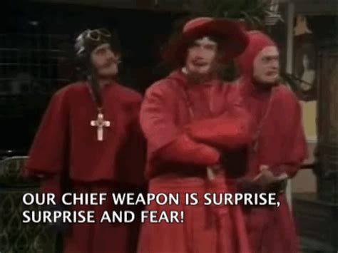 This information might be about you, your preferences or your device and is mostly used to make the site work as you expect it to. No one expects the spanish inquisition gif 2 » GIF Images ...