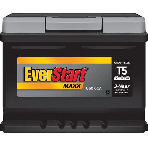 Buy Everstart Maxx Lead Acid Automotive Battery Group Size T5 12 Volt