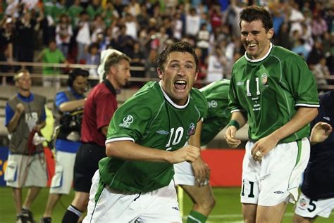 Robbie Keanes Favourite Republic Of Ireland Goal V Germany World Cup