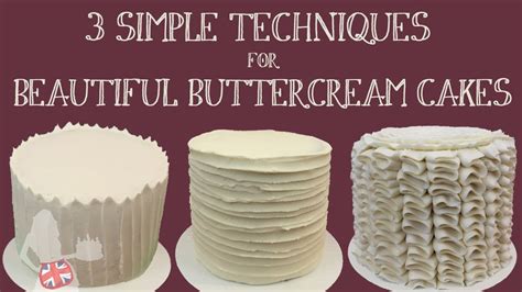 3 Simple Techniques For Beautiful Buttercream Cakes Youtube