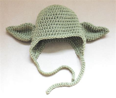 Crochet Yoda Hat Repeat Crafter Me