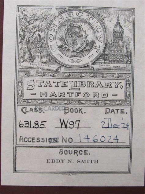 Maybe you would like to learn more about one of these? Bookplate of the Connecticut State Library in Hartford, CT ...